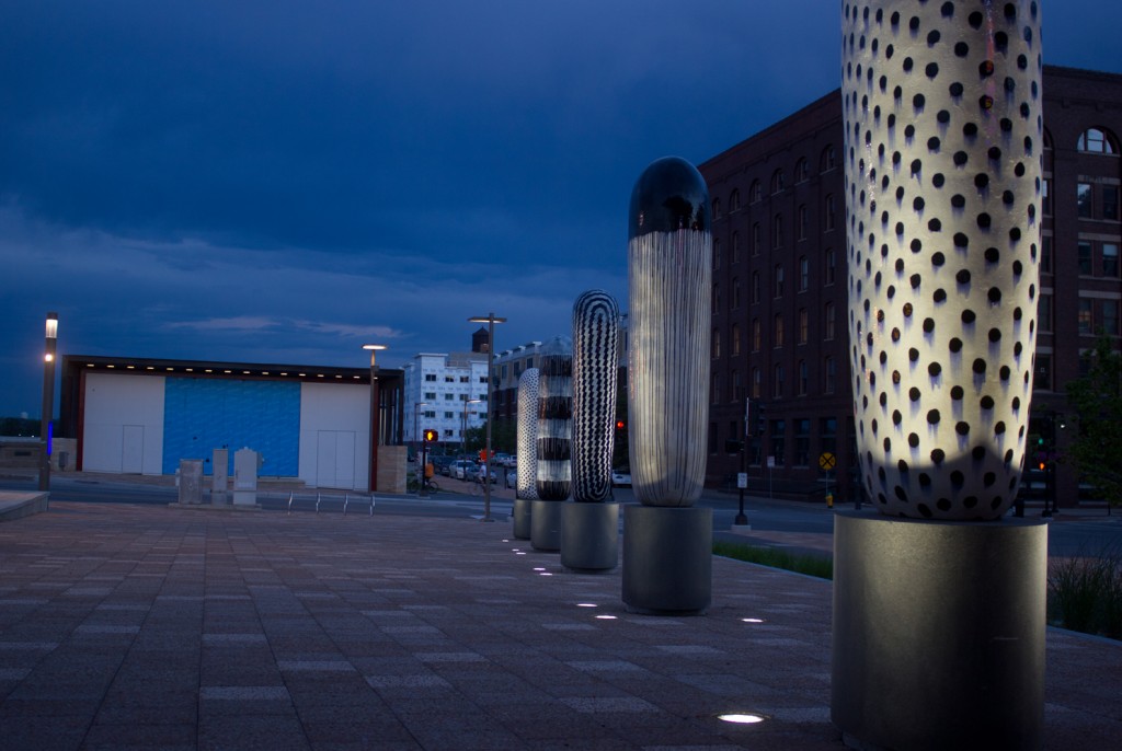 Des Moines Riverwalk Art